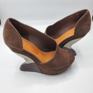 Leifsdottir Suede Pumps 8.5